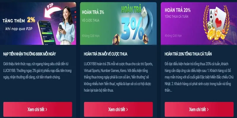 Các chương trình khuyến mãi hấp dẫn cho thành viên mới 123dzo casino